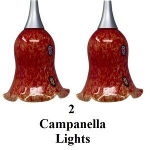 NIB EASY LITE ITALIAN DESIGN Art Glass - Convertibl TRACK LIGHTS NIB Bundle of 2